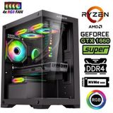 Xaser Blood X70 Ryzen 5 5600 32Gb Ram 1Tb M.2 Ssd 6Gb Gtx1660 Super Masaüstü Oyuncu Bilgisayar