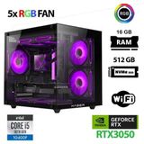 Xaser Cube X130 İ5 10400F 16Gb Ram 512Gb M.2 Nvme Ssd 6Gb Rtx3050 Masaüstü Oyuncu Bilgisayarı