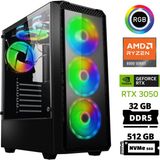 Xaser Delux X17 Ryzen 5 8400F 32GB Ddr5 Ram 512GB M.2 Nvme SSD 6gb RTX3050 Oyuncu Tavsiye Sistem