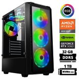 Xaser Delux X20 Ryzen 5 8400F 32GB Ddr5 Ram 1tb M.2 Nvme SSD 12GB RTX3060 Masaüstü Oyuncu Bilgisayarı