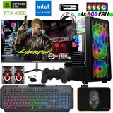 Xaser Delux X47 I5 14400F 16GB Ddr5 Ram 512GB M.2 Nvme SSD 8gb RTX4060 23.8" 180Hz Oyuncu Tavsiye Sistem