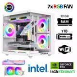 Xaser Eco X180 İ9 14900Kf 32Gb Ddr5 Ram 1Tb M.2 Nvme Ssd 16Gb Rtx5060ti Sıvı Soğutmalı Oyuncu Tavsiye Sistem