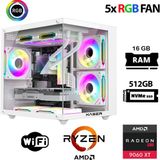 Xaser Eco X60 Ryzen 5 5500 16GB Ram 512GB M.2 Nvme SSD 16GB RX9060 Xt Oyuncu Tavsiye Sistem