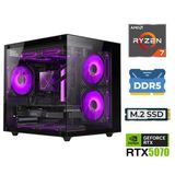 Xaser Elite X200 Ryzen 7 7800X3d 32Gb Ddr5 Ram 1Tb M.2 Nvme Ssd 12Gb Rtx5070 Sıvı Soğutmalı Masaüstü Oyuncu Bilgisayarı