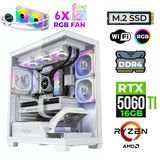 Xaser Fade X20 Ryzen 7 5700X 16Gb Ram 1Tb M.2 Nvme Ssd 16Gb Rtx5060ti Sıvı Soğutmalı Oyuncu Bilgisayarı