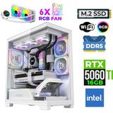 Xaser Fade X320 Intel I9 14900KF 32GB Ddr5 Ram 1tb M.2 Nvme SSD 16GB RTX5060TI Sıvı Soğutmalı Oyuncu Bilgisayarı - Beyaz - Yok
