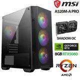 Xaser Force X2 Ryzen 5 5600 32Gb Ram 1Tb M.2 Nvme Ssd 8Gb Rtx5060 Masaüstü Oyuncu Hazır Sistem