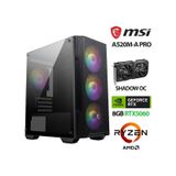 Xaser FORCE X4 R7 5700X 32 GB 1 TB M.2 Nvme SSD 8 GB RTX5060 Free Dos Masaüstü Oyuncu Bilgisayarı