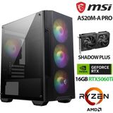 Xaser Force X5 Ryzen 7 5700X 32Gb Ram 1Tb M.2 Nvme Ssd 16Gb Rtx5060 Ti Masaüstü Oyuncu Hazır Sistem