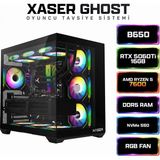 Xaser Ghost X200 Ryzen 5 7600 16GB Ram 1tb M.2 Nvme SSD 16GB RTX5060TI Sıvı Soğutmalı Oyuncu Bilgisayarı - FreeDos - İşletim Sistemi Yok