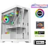 Xaser GX90 Ryzen 5 5600 16GB Ram 512GB M.2 Nvme SSD 6gb RTX3050 Sıvı Soğutma Oyuncu Bilgisayarı