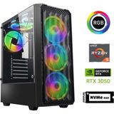 Xaser GX95 Ryzen 5 5600 16GB Ram 512GB M.2 Nvme SSD 6gb RTX3050 Oyuncu Tavsiye Sistem