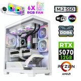 Xaser Jett X20 Ryzen 7 5700X 16Gb Ram 1Tb M.2 Nvme Ssd 12Gb Rtx5070 Sıvı Soğutmalı Oyuncu Bilgisayarı
