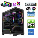 Xaser Jett X250 Intel İ7 14700F 16Gb Ddr5 Ram 1Tb M.2 Nvme Ssd 12Gb Rtx5070 Sıvı Soğutmalı Oyuncu Bilgisayarı