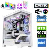 Xaser Jett X260 Intel I7 14700F 16GB Ddr5 Ram 1tb M.2 Nvme SSD 12GB RTX5070 Sıvı Soğutmalı Oyuncu Bilgisayarı - Beyaz - Yok