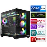 Xaser Kratos X130 Intel Ultra 5 225F 16Gb Ddr5 Ram 512Gb M.2 Nvme Ssd 16Gb Rtx5060ti Sıvı Soğutmalı Masaüstü Oyuncu Bilgisayarı