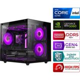 Xaser Kratos X20 Intel Ultra 5 225F 16GB Ddr5 Ram 1tb M.2 Nvme SSD 8gb RTX5060 Sıvı Soğutmalı Masaüstü Oyuncu Bilgisayarı - Siyah - Yok