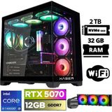 Xaser Lexus X150 I9 14900KF 32GB Ddr5 Ram 2tb M.2 Nvme SSD 12GB RTX5070 Oyuncu Tavsiye Sistem