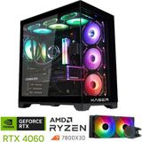 Xaser Lexus X240 Ryzen 7 7800X3D 32GB Ddr5 Ram 1tb M.2 Nvme SSD 8gb RTX4060 Sıvı Soğutmalı Oyuncu Hazır Sistem