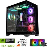 Xaser Lexus X270 Ryzen 7 9700X 32GB Ddr5 Ram 1tb M.2 Nvme SSD 8gb RTX4060 Sıvı Soğutmalı Oyuncu Hazır Sistem