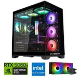 Xaser Lexus X310 I5 14400F 32GB Ddr5 Ram 1tb M.2 Nvme SSD 8gb RTX5060 Ti Sıvı Soğutmalı Oyuncu Bilgisayar
