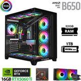 Xaser Lexus X660 Ryzen 5 8400F 32GB Ram 1tb M.2 Nvme SSD 16GB RTX5060 Ti Sıvı Soğutmalı Oyuncu Hazır Sistem - Siyah - Yok