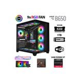 XASER Lexus x760 Ryzen 5 7500F 32GB DDR5 Ram 1TB M.2 NVMe SSD 16GB RX9060 XT Sıvı Soğutmalı Masaüstü