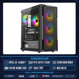 Xaser Light X110 I5 14400F 32GB Ram 1tb M.2 Nvme SSD 12GB RTX5070 Masaüstü Oyuncu Oem Bilgisayar - Siyah - Yok
