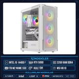 Xaser Light X80 İ5 14400F 32Gb Ram 1Tb M.2 Nvme Ssd 8Gb Rtx5060 Masaüstü Oyuncu Oem Bilgisayar