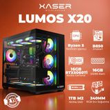 Xaser Lumos X20 Ryzen 5 7500X3d 16Gb Ddr5 Ram 1Tb M.2 Nvme Ssd 16Gb Rtx5060 Ti Masaüstü Oyuncu Bilgisayarı
