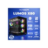 XASER Lumos X80 Ryzen 7 9800X3D 16GB DDR5 Ram 1TB M.2 NVMe SSD 16GB RX9070 XT Masaüstü Oyuncu Bilgis