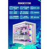 Xaser Mage X150 Ryzen 5 7500F 32GB Ram 1tb M.2 Nvme SSD 16GB RTX5060 Ti Sıvı Soğutmalı Hazır Oyuncu Sistemi - Beyaz - Yok
