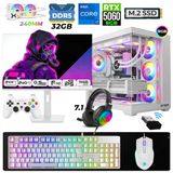 Xaser Moon X130 İ7 14700F 32Gb Ddr5 Ram 1Tb M.2 Nvme Ssd 8Gb Rtx5060 Sıvı Soğutmalı 24,5" 240Hz Oyuncu Tavsiye Sistem
