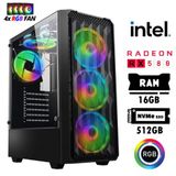 Xaser Nano X20 İ3 13100F 16Gb Ram 512Gb M.2 Nvme Ssd 8Gb Rx580 Oyuncu Hazır Tavsiye Sistem