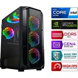 Xaser North X60 Intel Ultra 5 225F 32GB Ddr5 Ram 1tb M.2 Nvme SSD 8gb RTX5060TI Masaüstü Oyuncu Bilgisayarı - Siyah - Yok