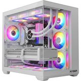 Xaser Nossd X1 Ryzen 7 5700X 32GB Ram 8gb RTX5060 Sıvı Soğutmalı Oyuncu Bilgisayarı - Beyaz - Yok