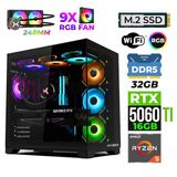 Xaser Nova X150 Ryzen 5 7600 32Gb Ddr5 Ram 1Tb M.2 Nvme Ssd 16Gb Rtx5060 Ti Sıvı Soğutmalı Oyuncu Tavsiye Sistem