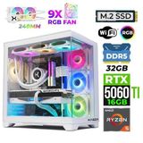 Xaser Nova X160 Ryzen 5 7600 32Gb Ddr5 Ram 1Tb M.2 Nvme Ssd 16Gb Rtx5060 Ti Sıvı Soğutmalı Oyuncu Tavsiye Sistem