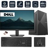 Xaser Officepro D20 Intel Core I5-12400F 8gb Ram 256GB M.2 Nvme SSD 2gb GT610 23.8" Dell Monitörlü Masaüstü Ofis Bilgisayarı - Siyah - 23,8 inç