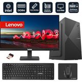 Xaser Officepro L23 Intel Core I5-12400F 16GB Ram 512GB M.2 Nvme SSD 2gb GT610 23.8" Lenovo Monitörlü Masaüstü Ofis Bilgisayarı - Siyah - 23,8 inç