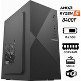 Xaser OFFICEX110 Ryzen 5 8400F 16GB Ddr5 Ram 512GB M.2 SSD GT610 Ekran Kartı Ofis Bilgisayarı - FreeDos