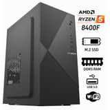 Xaser Officex120 Ryzen 5 8400F 16Gb Ddr5 Ram 1Tb M.2 Ssd Gt610 Ekran Kartı Ofis Bilgisayarı
