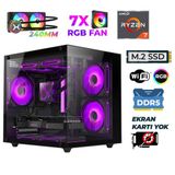 Xaser Raze X70 Ryzen 7 7800X3d 16Gb Ddr5 Ram 512Gb M.2 Nvme Ssd Sıvı Soğutmalı Hazır Tavsiye Sistem