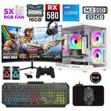 Xaser River X80 İ5 10400F 16Gb Ram 512Gb M.2 Nvme Ssd 8Gb Rx580 23.8" 180Hz Oyuncu Tavsiye Sistem