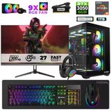 Xaser Star X190 Ryzen 5 7500F 32GB Ram 1TB M.2 NVMe SSD 6GB RTX3050 27" 300Hz Oyuncu Bilgisayarı