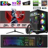 Xaser Star X330 Ryzen 5 7500F 16GB Ram 1tb M.2 Nvme SSD 16GB RTX5060TI 27" 300Hz Oyuncu Bilgisayarı - Siyah - Var