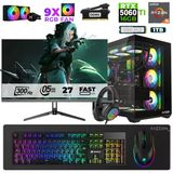 Xaser Star X350 Ryzen 5 7500F 32GB Ram 1TB M.2 NVMe SSD 16GB RTX5060Ti 27" 300Hz Oyuncu Bilgisayarı
