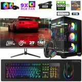 Xaser Star X490 Ryzen 7 7800X3D 16GB Ram 1tb M.2 Nvme SSD 8gb RTX5060TI 27" 300Hz Oyuncu Bilgisayarı - Siyah - Var
