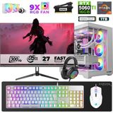 Xaser Star X560 Ryzen 7 7800X3D 32GB Ram 1tb M.2 Nvme SSD 16GB RTX5060TI 27" 300Hz Oyuncu Bilgisayarı - Beyaz - Var