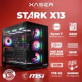 Xaser Stark X13 Ryzen 7 7800X3d 16Gb Ram 1Tb M.2 Nvme Ssd 8Gb Rtx5050 Sıvı Soğutmalı Oyuncu Bilgisayarı